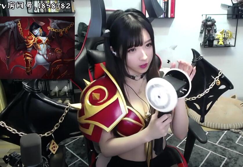 ASMR LUNA ?小女巫露娜 DOTA2 痛苦女王COS (2 会员专享)-助眠云视听