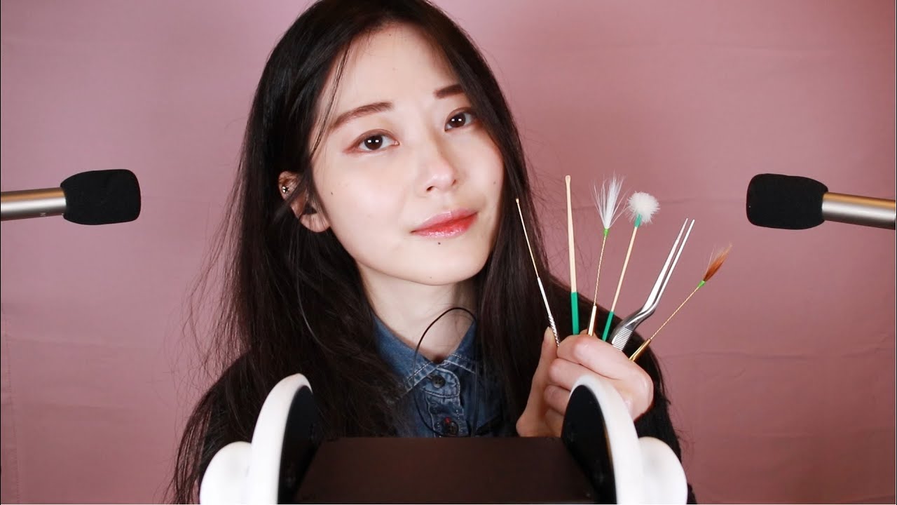 HDD ASMR 40分钟耳部清洁（韩语耳语）-助眠云视听