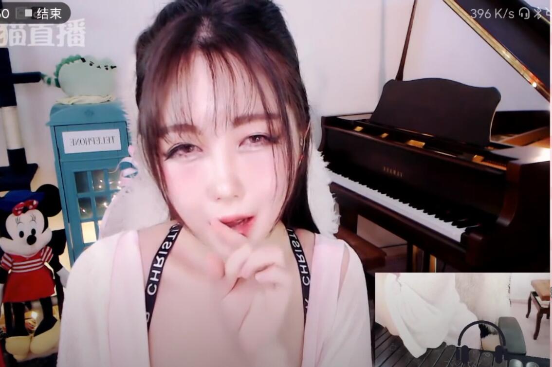 [樱晚GiGi ASMR]熊猫最后一天的直播录像小片段，全程靠抖-助眠云视听