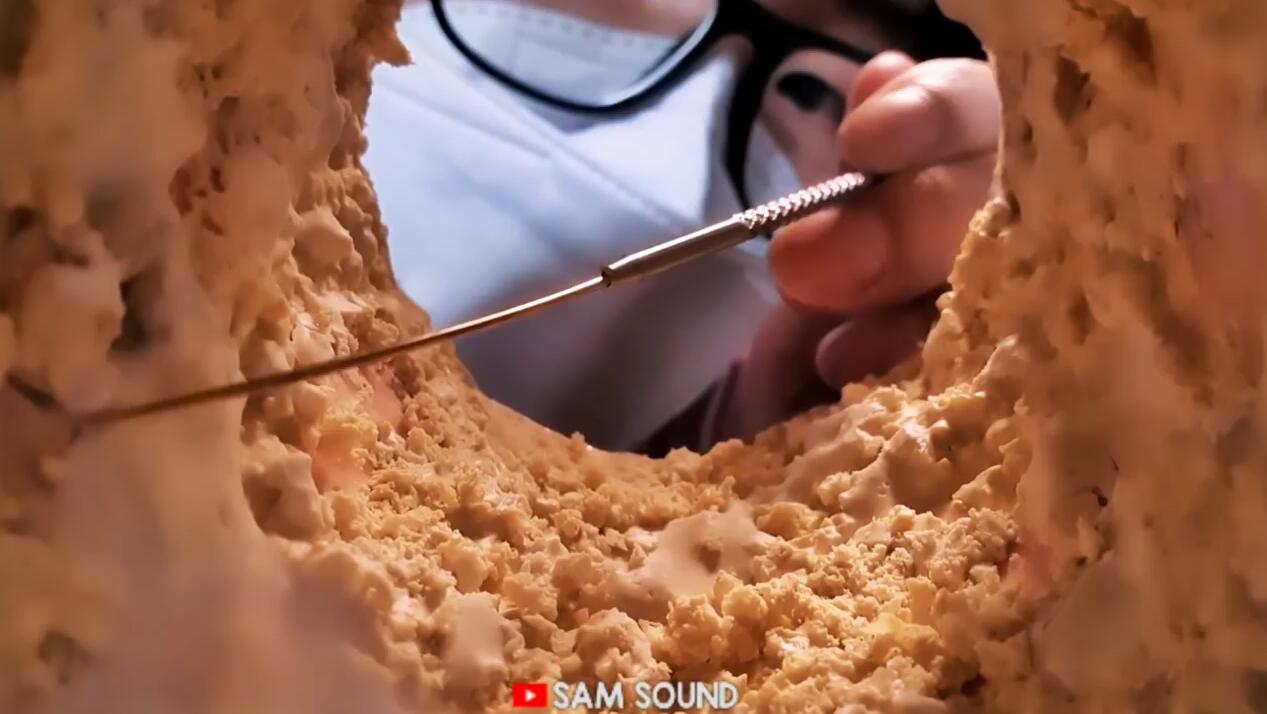 SAM ASMR 视觉大满足内部视角 强力清洁耳道污垢-助眠云视听